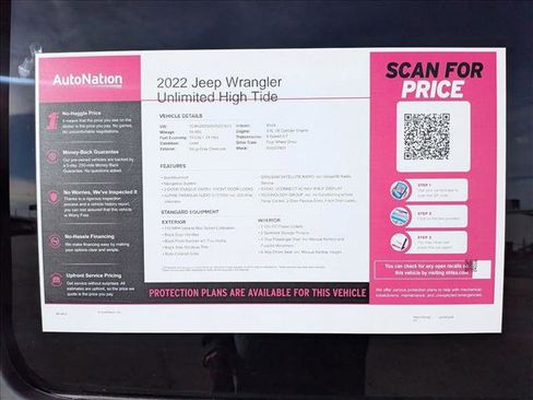 Used 2022 Jeep Wrangler Unlimited Sport AWD/4WD image 24