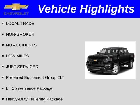 Used 2021 Chevrolet Colorado LT w/ LT Convenience Package RWD image 2