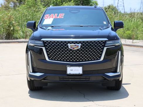 Used 2021 Cadillac Escalade Premium Luxury w/ Driver Assist Tech Package RWD image 2