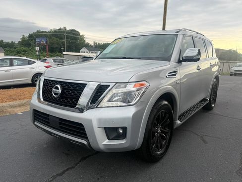 Used 2019 Nissan Armada Platinum w/ Captain's Chairs Package RWD image 3