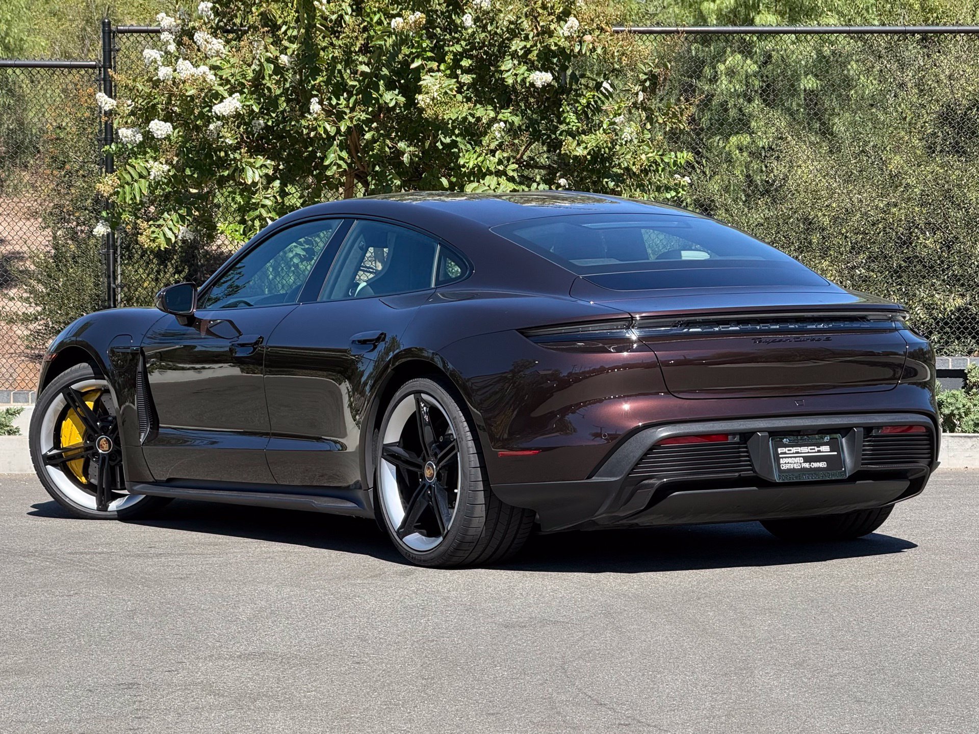 Certified 2021 Porsche Taycan Turbo S AWD/4WD image 3