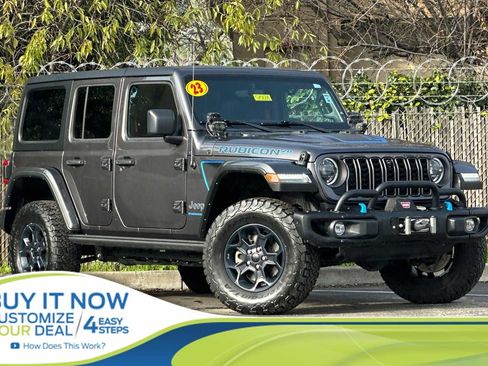 Used 2023 Jeep Wrangler Unlimited Rubicon 4xe image 1