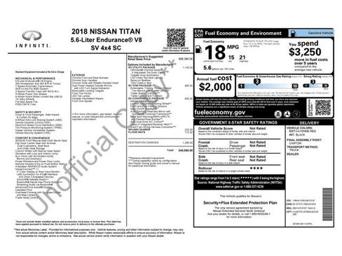 Used 2018 Nissan Titan SV w/ SV Utility Package image 4