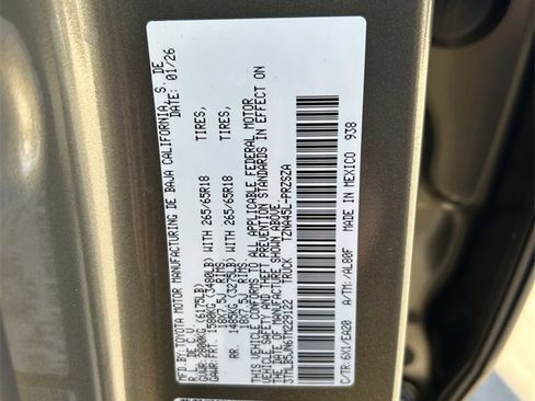 New 2026 Toyota Tacoma TRD Sport image 10