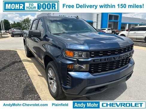 Used 2021 Chevrolet Silverado 1500 Custom w/ Safety Confidence Package AWD/4WD image 4