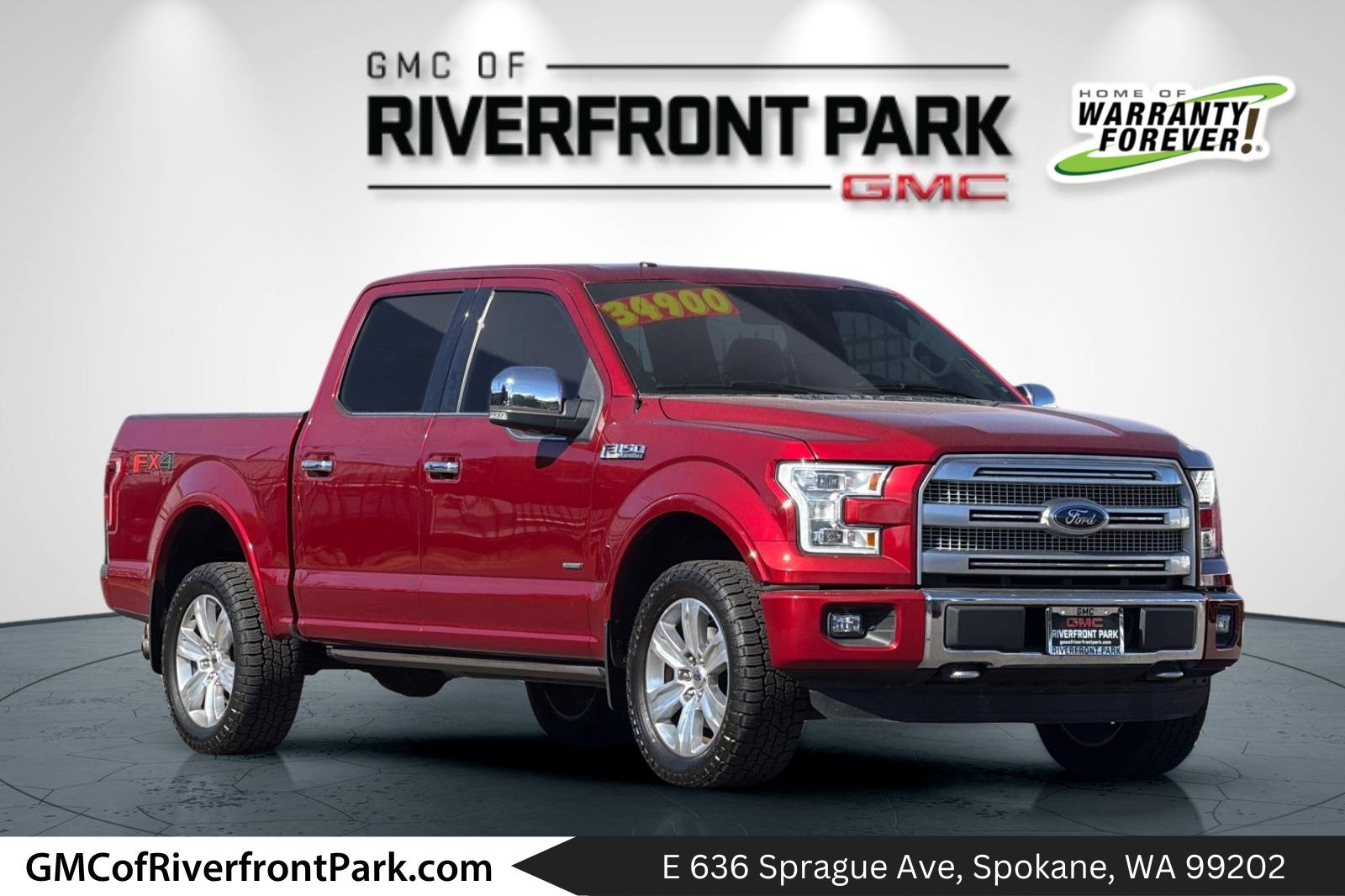 Used 2015 Ford F150 Platinum w/ Max Trailer Tow Package AWD/4WD image 1