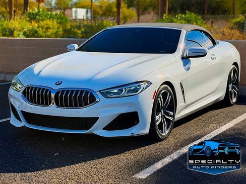 Used 2020 BMW 840i xDrive Convertible w/ M Sport Package image 1