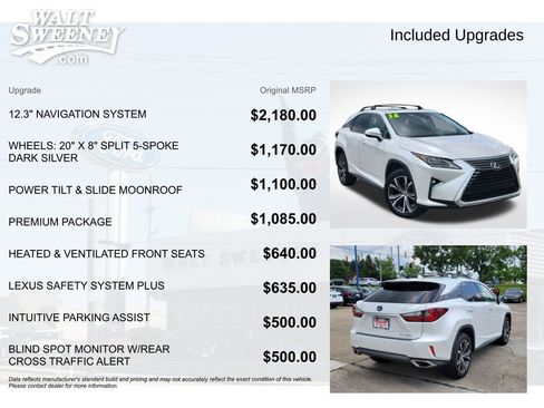 Used 2016 Lexus RX 350 AWD w/ Premium Package image 11