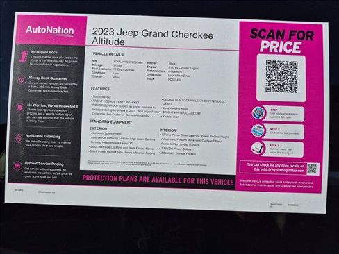 Used 2023 Jeep Grand Cherokee Altitude AWD/4WD image 26