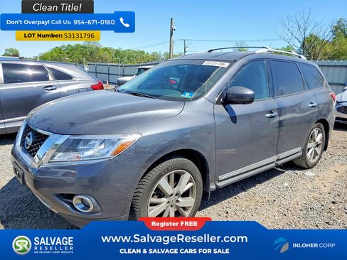 Used 2014 Nissan Pathfinder Platinum AWD/4WD image 1