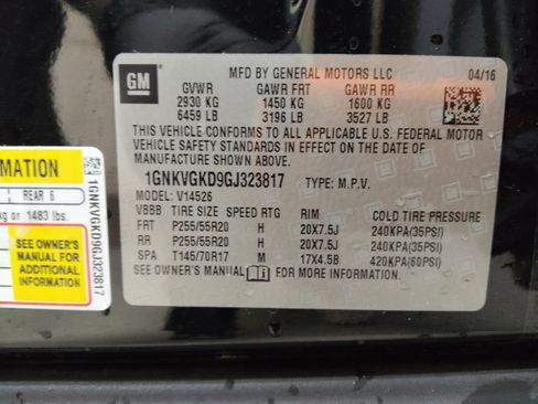 Used 2016 Chevrolet Traverse LT w/ Style and Technology Package image 33