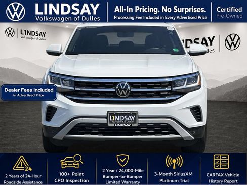Used 2022 Volkswagen Atlas Cross Sport SE AWD/4WD image 3