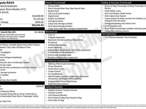 Used 2012 Toyota RAV4 4WD w/ Upgrade Value Pkg image 3