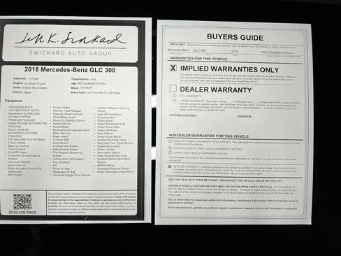 Certified 2018 Mercedes-Benz GLC 300 4MATIC image 40