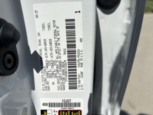 Used 2026 Toyota Tundra SR5 w/ SR5 Convenience Package image 37