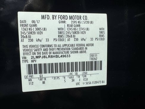 Used 2017 Lincoln MKX Reserve AWD/4WD image 18