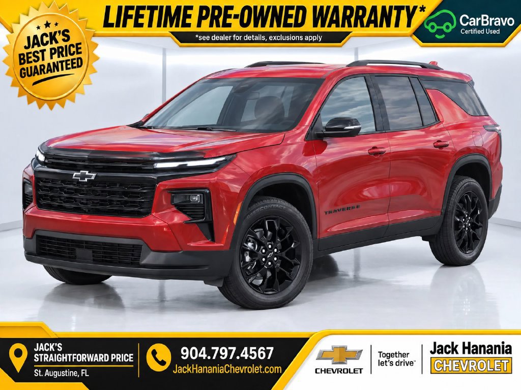 Used 2025 Chevrolet Traverse LT w/ Midnight/Sport Edition FWD image 3