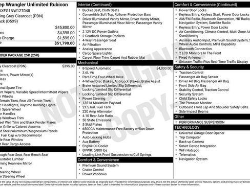 Used 2022 Jeep Wrangler Unlimited Rubicon image 15