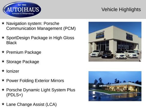 Used 2024 Porsche Taycan w/ Premium Package image 2