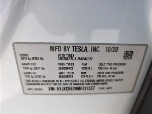 Used 2021 Tesla Model X Long Range image 25