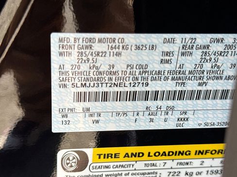 Used 2022 Lincoln Navigator L Black Label image 31