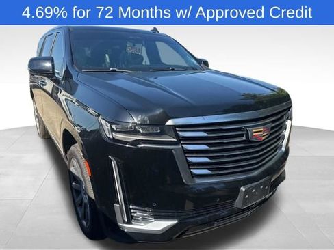 Used 2021 Cadillac Escalade Premium Luxury Platinum RWD image 1