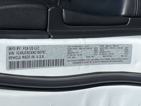 Used 2022 Jeep Grand Cherokee Limited RWD image 24