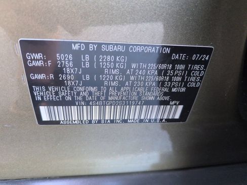 Used 2025 Subaru Outback Touring XT w/ Popular Package #2 AWD/4WD image 29