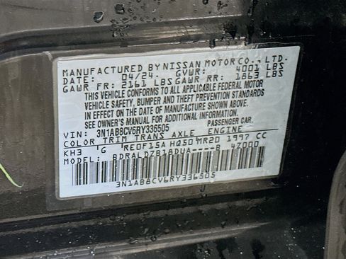 Used 2024 Nissan Sentra SV image 12