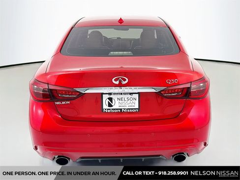 Used 2022 INFINITI Q50 Luxe w/ Cargo Package RWD image 6