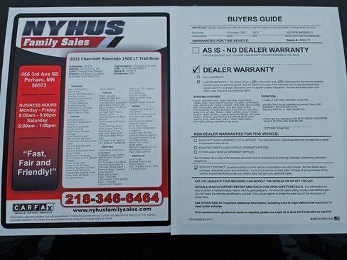 Used 2021 Chevrolet Silverado 1500 LT Trail Boss image 56