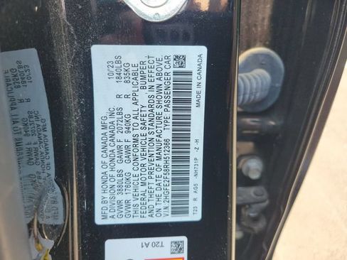 Certified 2024 Honda Civic Sport image 41