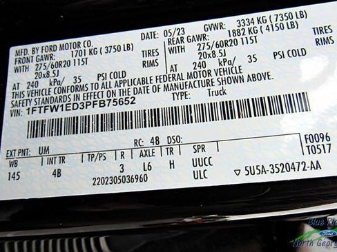 Used 2023 Ford F150 XLT w/ Equipment Group 302A High image 27