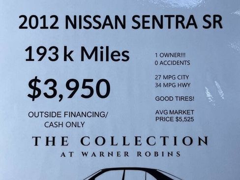 Used 2012 Nissan Sentra 2.0 SR FWD image 2