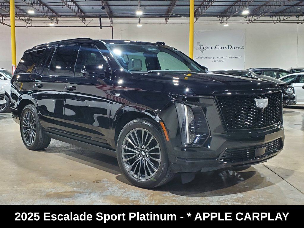 Used 2025 Cadillac Escalade Sport Platinum w/ LPO, Floor Liner Package AWD/4WD image 3