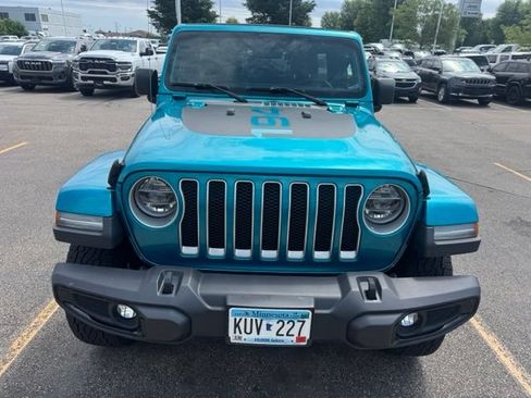 Used 2020 Jeep Wrangler Unlimited Sahara AWD/4WD image 2