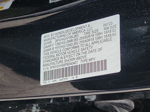 Certified 2023 Honda Pilot EX-L image 27