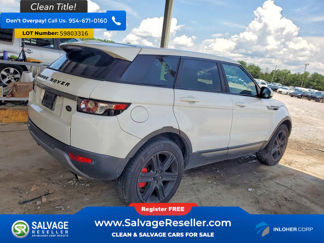 Used 2015 Land Rover Range Rover Evoque Pure Plus AWD/4WD image 4