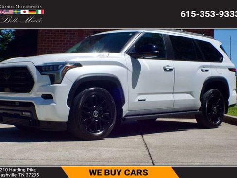 Used 2024 Toyota Sequoia Limited w/ Nightshade Package AWD/4WD image 1