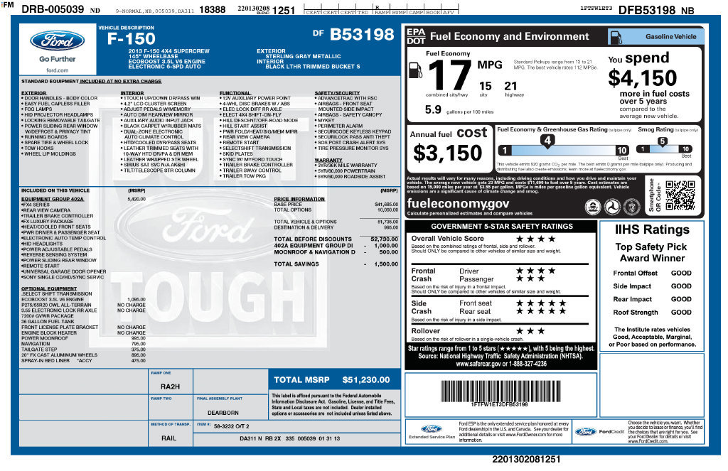 Used 2013 Ford F150 FX4 w/ Luxury Equipment Group AWD/4WD image 23