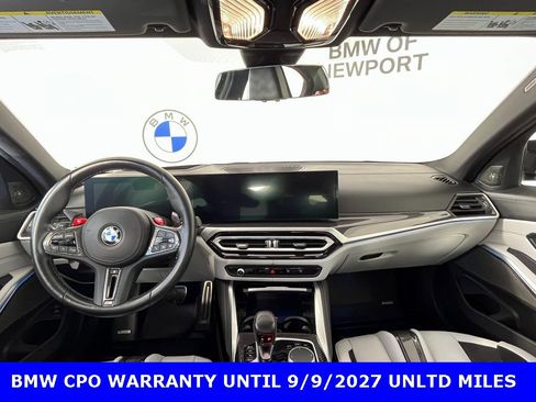 Certified 2023 BMW M3 Competition w/ M Carbon Exterior Package image 3