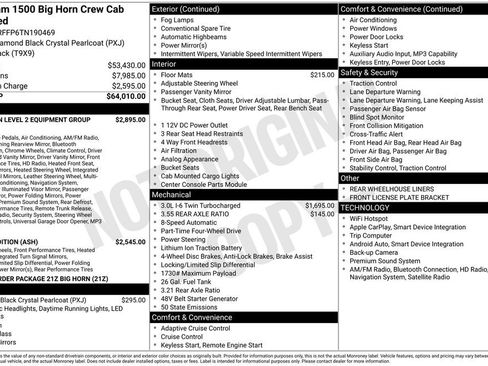 Used 2026 RAM 1500 Big Horn AWD/4WD image 49