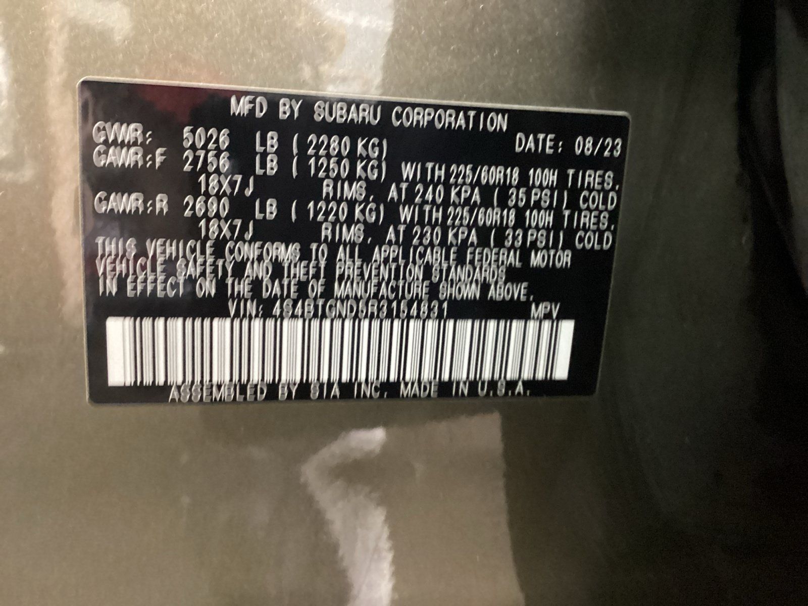 Certified 2024 Subaru Outback Limited XT AWD/4WD image 16