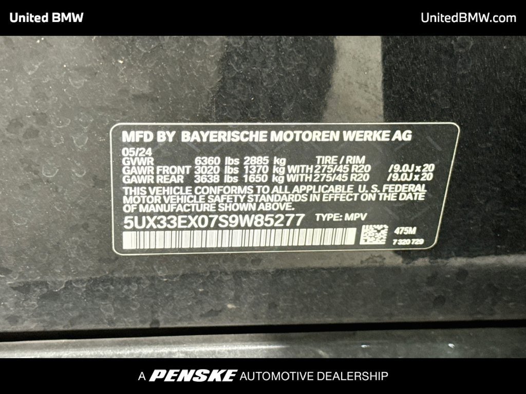 Certified 2025 BMW X6 xDrive40i w/ Parking Assistance Package AWD/4WD image 22