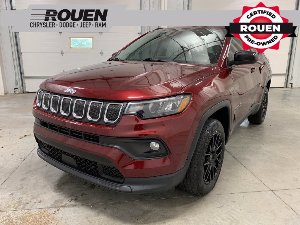 Used 2022 Jeep Compass Latitude AWD/4WD 360° Tour