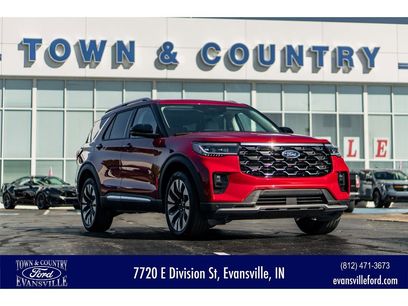 New 2025 Ford Explorer Platinum