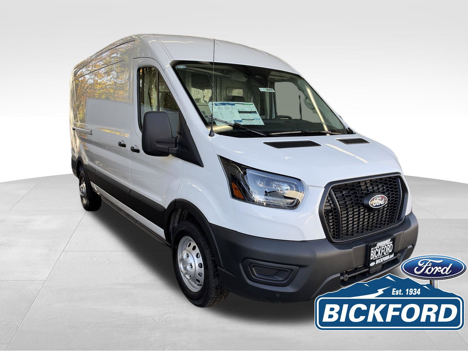 New 2027 Ford Transit 350 148 Medium Roof AWD w/ HVAC Trade Package image 3