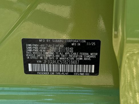 New 2026 Subaru Impreza RS image 35