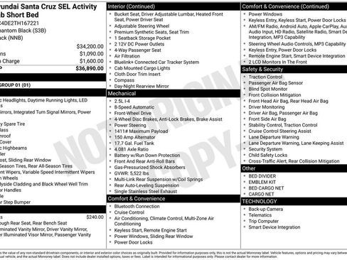 New 2026 Hyundai Santa Cruz SEL image 4