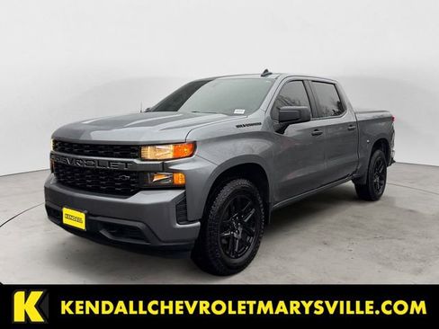 Used 2022 Chevrolet Silverado 1500 Custom w/ LPO, Blackout Package image 1